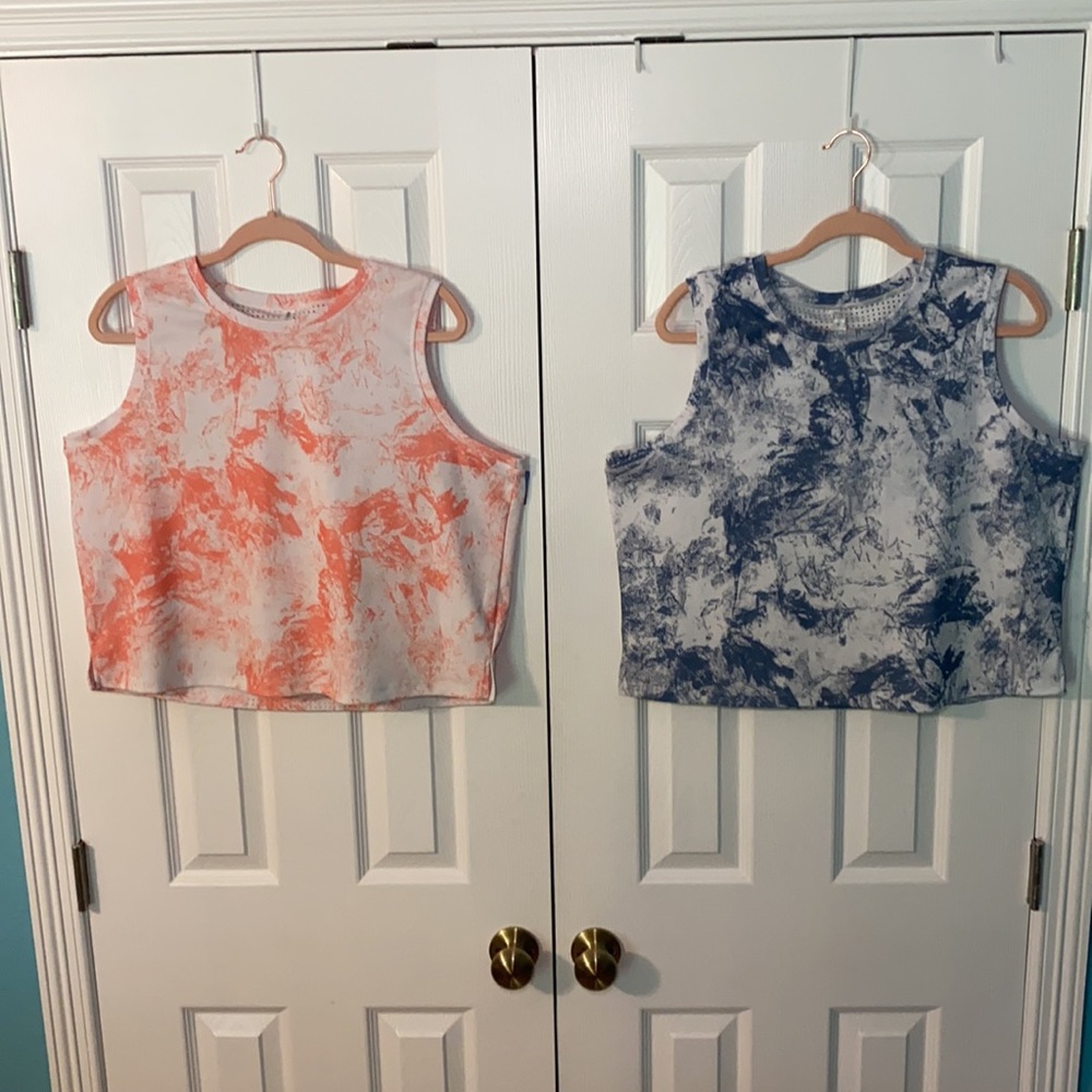 Ebb & Flow Crop Tank Tops, Size: XL